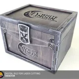 Magnetic box 00121 – magnetic box with faux bolts