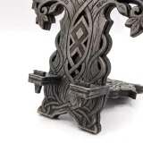Back of the Tree of Life phone stand with the support bracket and phone ledge
