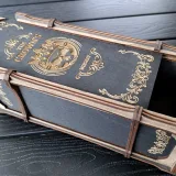 Gift box 00290 – vintage vignette engraving on the side