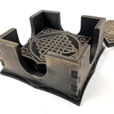 Coasters Set 00278 – holder with coasters inside