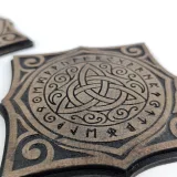Coasters Set 00278 – coaster with knotwork pattern