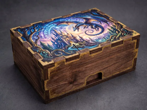 Parametric Box with Slip-Over Lid