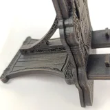 Phone stand 00295 – stand from below, side angle