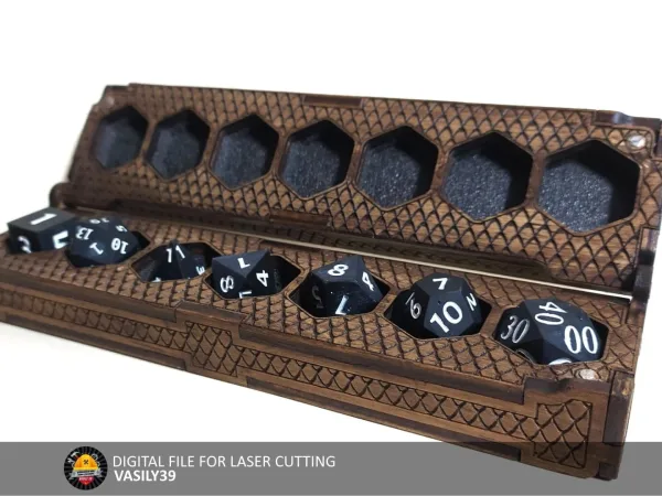 Mini box for 7 dices 00050