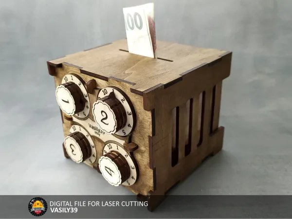 Safe with combination lock 00057