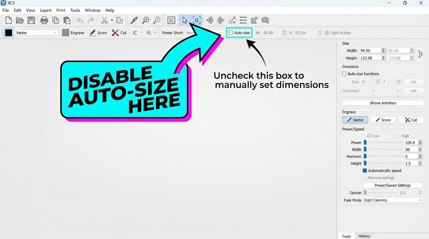 How to Avoid Part Size Problems When Using XCS Software