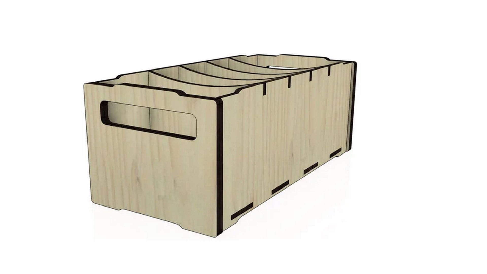 Stackable box organizer L0009
