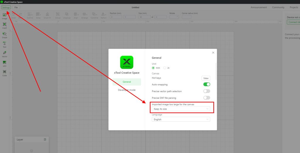 xcs, xtool, lasercut, scale, vector, laser model, laser pattern