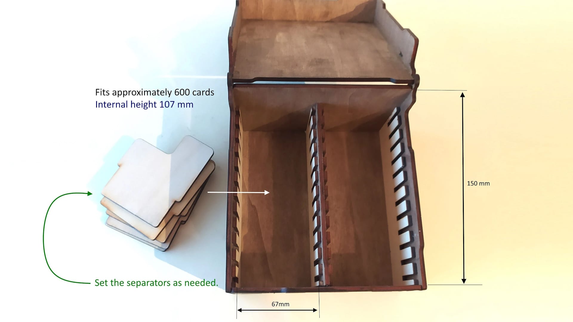 Card storage box 00048