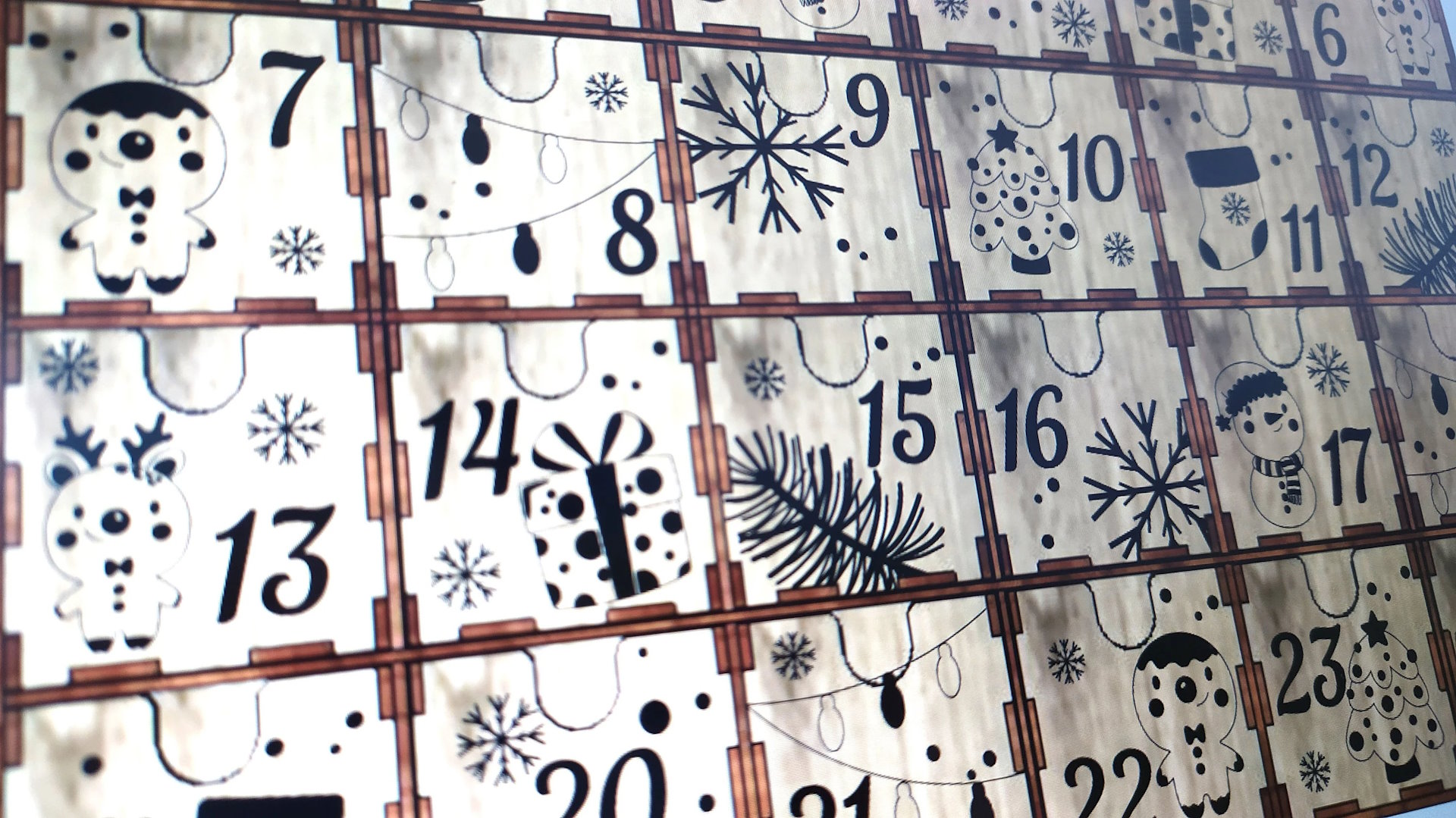 Advent calendar 112724