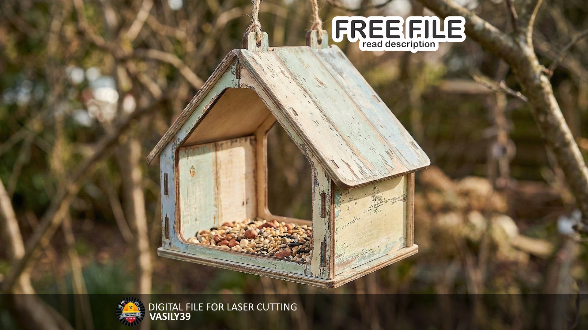 00273_free Bird feeder 00273