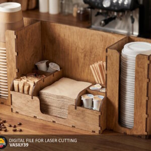 Coffee station organizer 00286